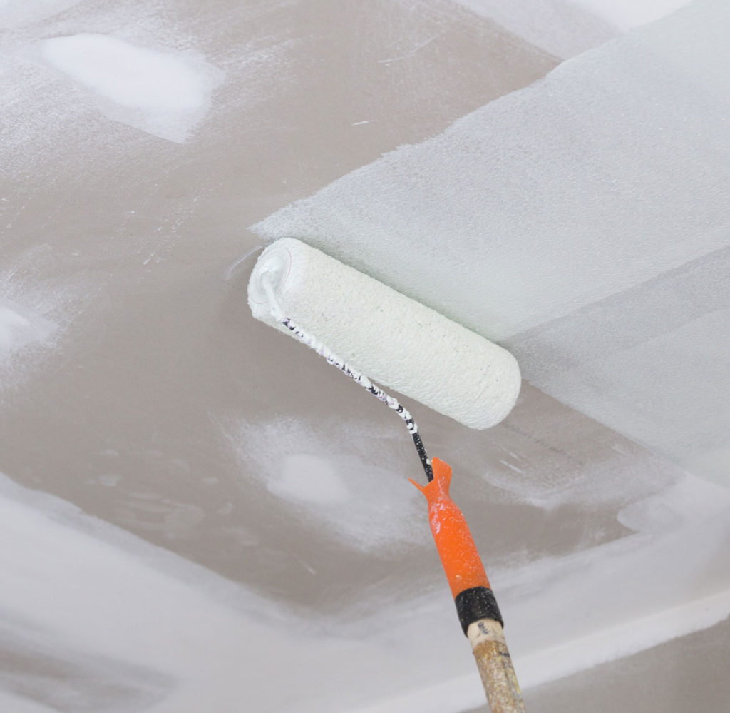 Painting ceiling