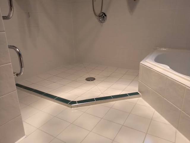 Renovated bathroom