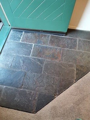 Old slate tiles refreshed in Hamilton