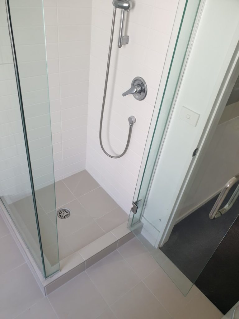 Shower restoration after