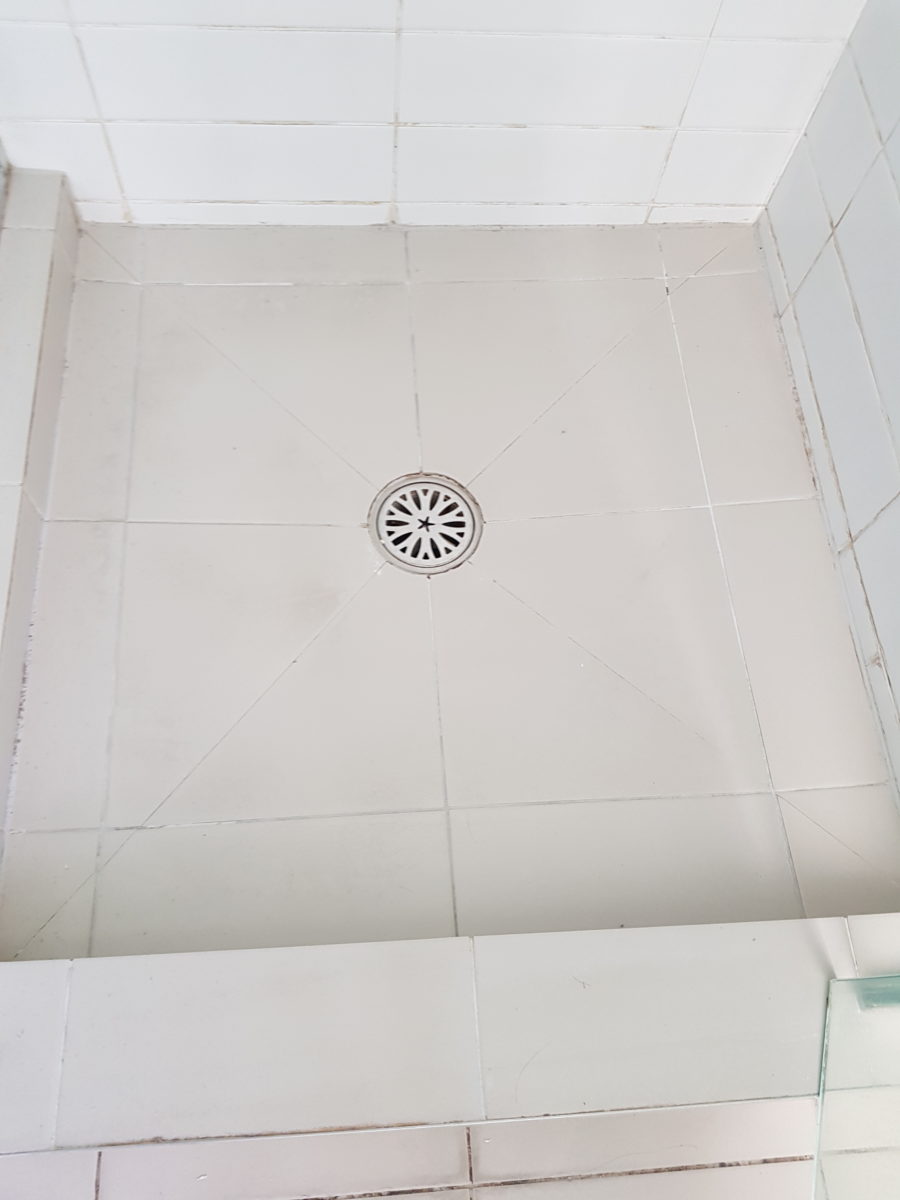 Shower restoration before