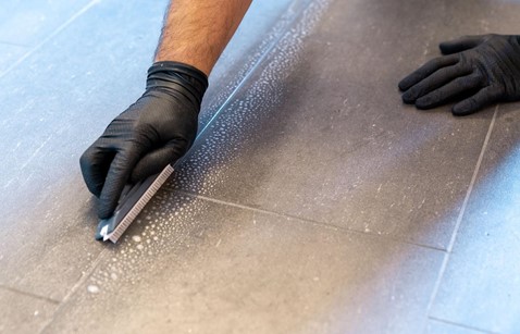 Grout cleaning