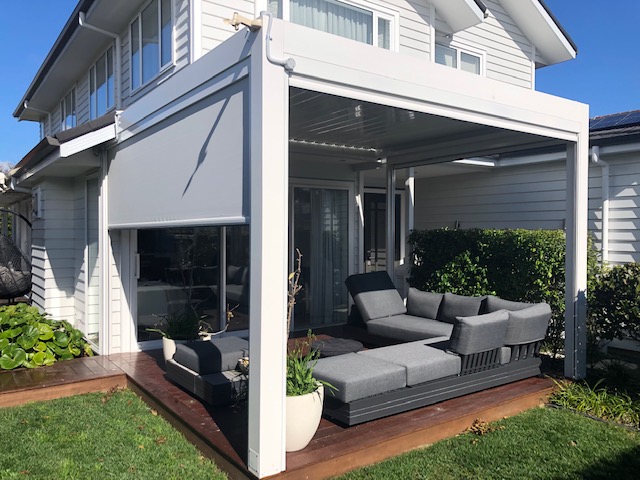 Louvred Roof Pergola