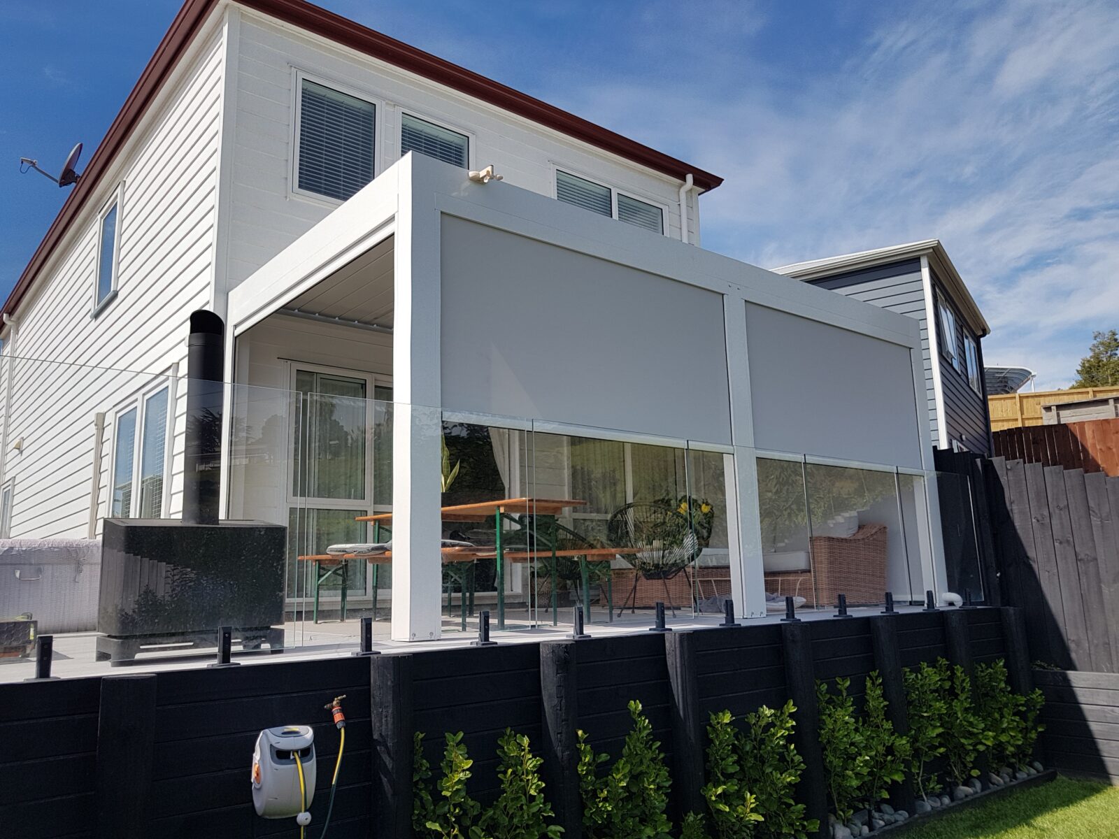 Outdoor Pergola New Zealand Outdoor Room LouvreRoof Pro