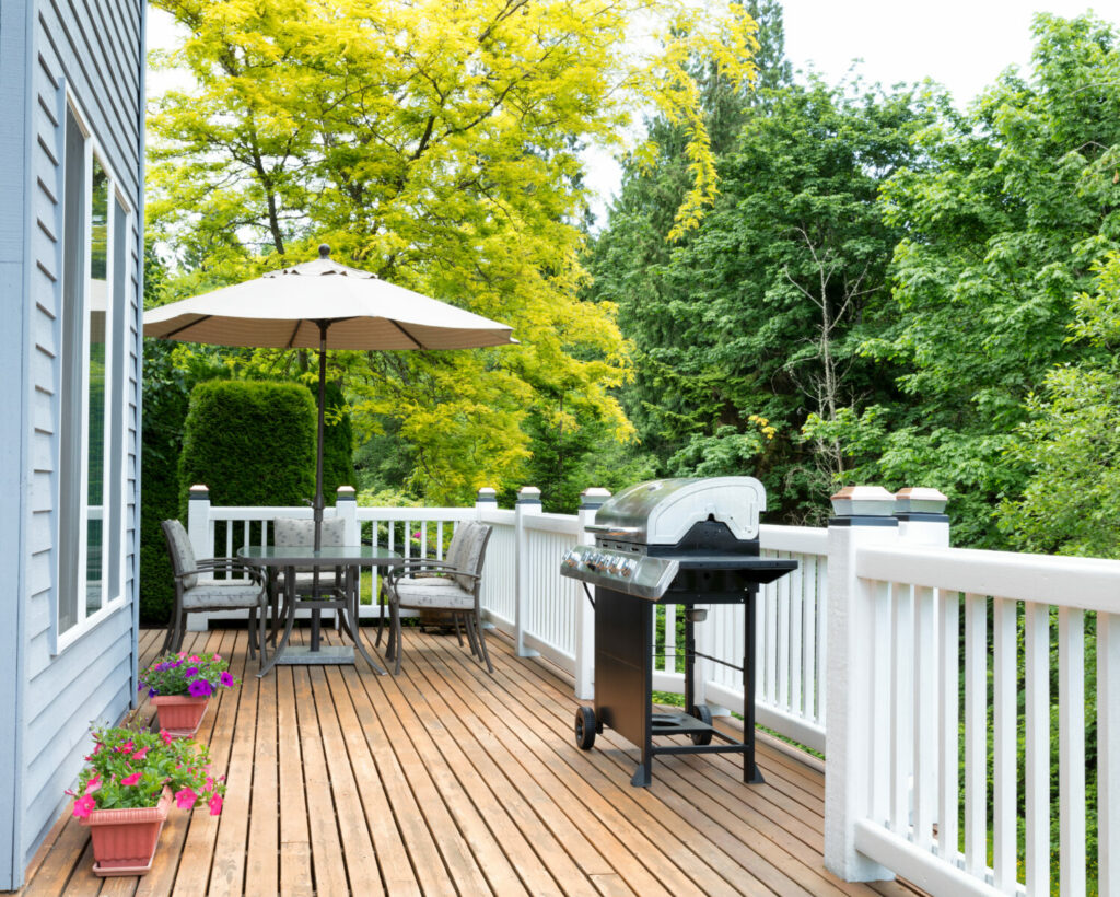 Clean deck