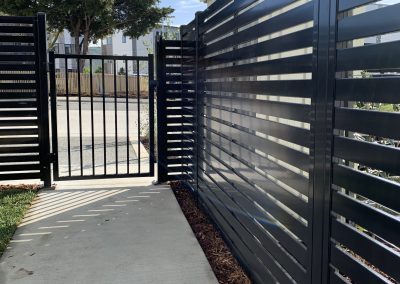 Aluminium fence