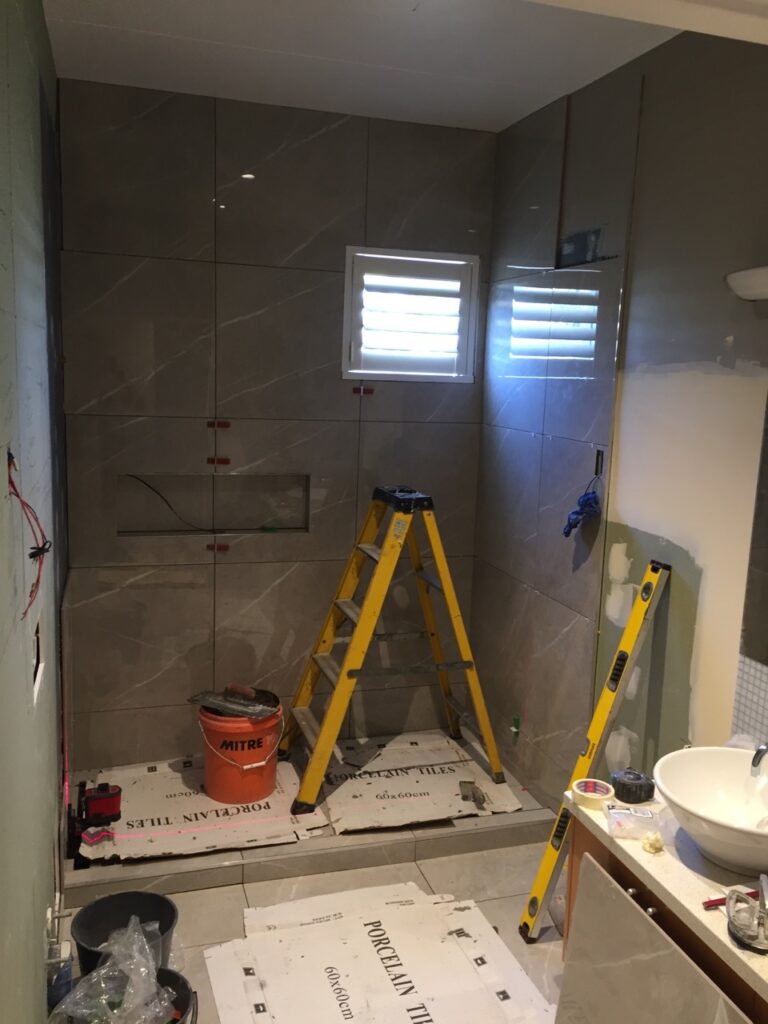 Bathroom rebuild