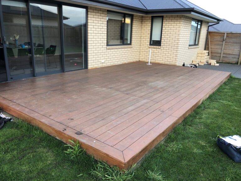 Deck before restoration