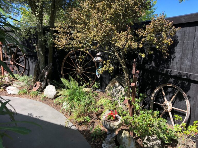 Fence after restoration