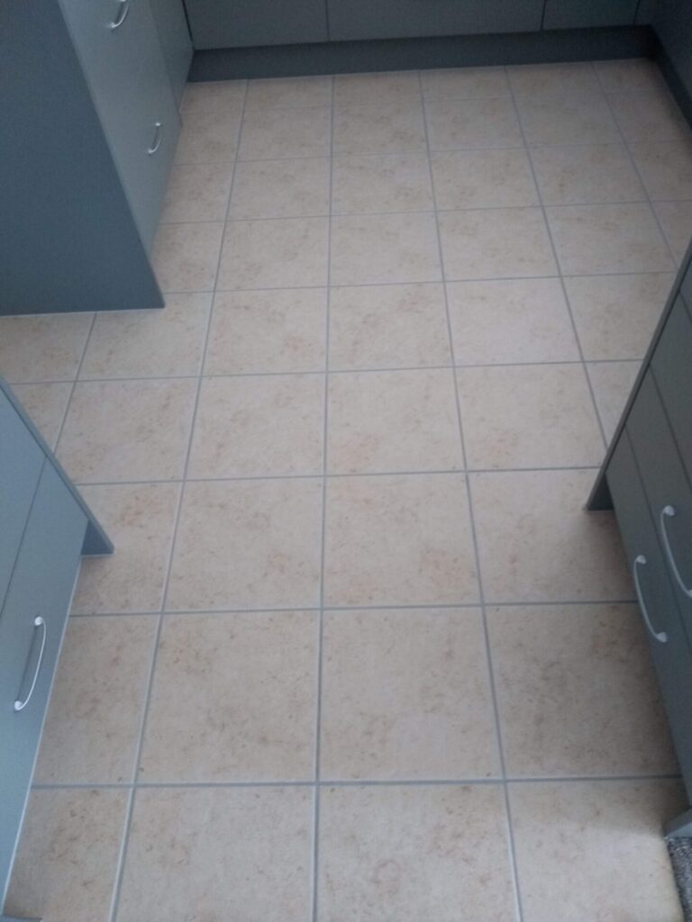 Kitchen floor Coloursealed -Bay of Plenty